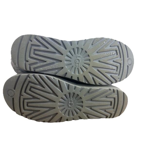 UGG Boots Womens Sz 10 Grey Bailey Button Booties 1016226 - Picture 7 of 9